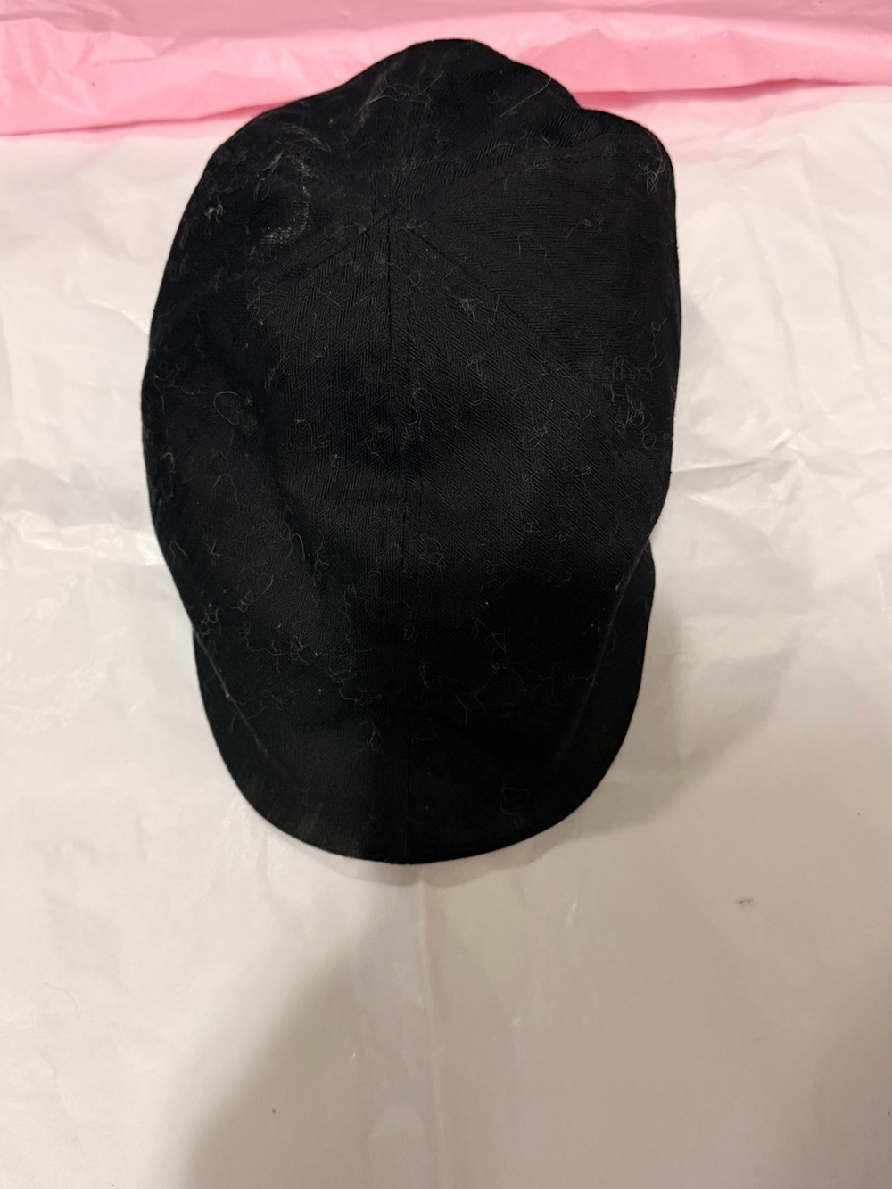Men's Black Cap - Unbranded Minimalist Design